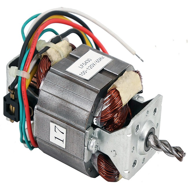 Motor de trituradora de paper universal elèctric de CA.